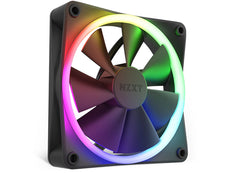 NZXT F120 RGB 120MM PC Cooling Fan Black RF-R12SF-B1