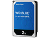 WD Blue 2TB 5400 RPM 256MB Cache SATA 6.0Gb/s 3.5" Internal Hard Drive WD20EZAZ
