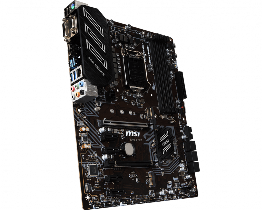 MSI Z390-A PRO Intel LGA 1151 ATX Motherboard Aeromalls