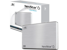 Vantec NexStar 6G 6Gbp/s 2.5 inch SATAIII to USB3.0 External HDD/SSD Enclosure Storage Silver (NST-266S3-SV)