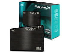 Vantec NexStar 3.1 2.5" SATA 6 Gb/s to USB 3.1 Gen II Type-A SSD/HDD Enclosure Black (NST-270A31-BK)