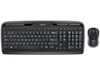 Logitech Wireless Combo MK320 920-002836 2.4 GHz Wireless Keyboard and Mouse Combo - Black