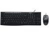 Logitech MK200 Black USB Wired Slim Mouse and Keyboard Combo